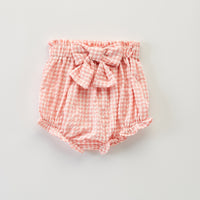 Load image into Gallery viewer, Baby Kid Girls Checked Bow Shorts Wholesale 220418374

