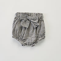 Load image into Gallery viewer, Baby Kid Girls Checked Bow Shorts Wholesale 220418374
