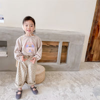 Load image into Gallery viewer, Baby Kid Girls Flower Print Pants Wholesale 220418376
