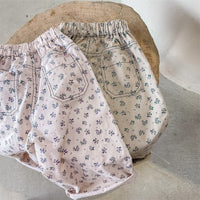 Load image into Gallery viewer, Baby Kid Girls Flower Print Pants Wholesale 220418376
