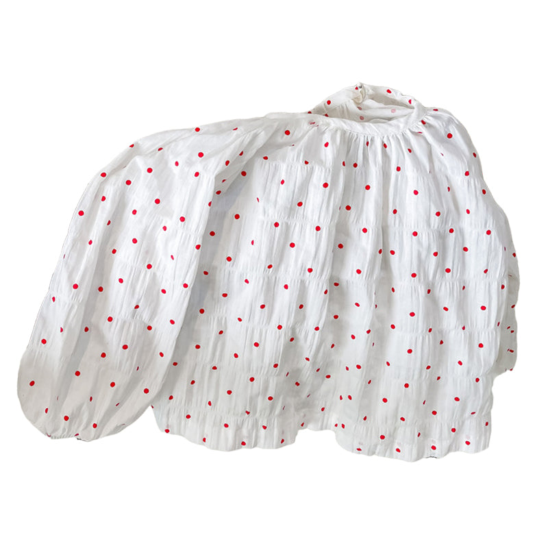 Baby Kid Girls Polka dots Tops Wholesale 220418379