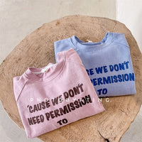 Load image into Gallery viewer, Baby Kid Unisex Letters Hoodies Swearshirts Wholesale 220418380
