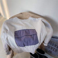 Load image into Gallery viewer, Baby Kid Unisex Color-blocking Tops Wholesale 220418381
