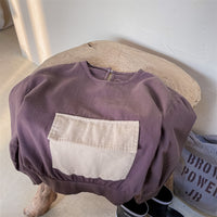 Load image into Gallery viewer, Baby Kid Unisex Color-blocking Tops Wholesale 220418381
