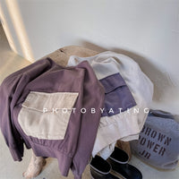 Load image into Gallery viewer, Baby Kid Unisex Color-blocking Tops Wholesale 220418381
