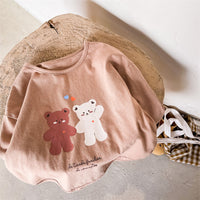 Load image into Gallery viewer, Baby Kid Girls Cartoon Print Tops Wholesale 220418382
