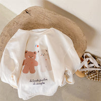 Load image into Gallery viewer, Baby Kid Girls Cartoon Print Tops Wholesale 220418382
