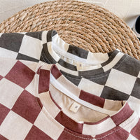 Load image into Gallery viewer, Baby Kid Unisex Checked Tops Wholesale 220418392
