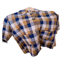 Load image into Gallery viewer, Baby Kid Unisex Checked Jackets Outwears Wholesale 220418400
