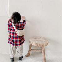 Load image into Gallery viewer, Baby Kid Unisex Checked Jackets Outwears Wholesale 220418400
