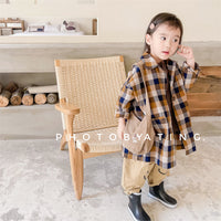 Load image into Gallery viewer, Baby Kid Unisex Checked Jackets Outwears Wholesale 220418400
