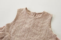 Load image into Gallery viewer, 3 Pieces Set Baby Girls Solid Color Tank Tops Rompers And Hats Wholesale 220418410
