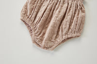 Load image into Gallery viewer, 3 Pieces Set Baby Girls Solid Color Tank Tops Rompers And Hats Wholesale 220418410
