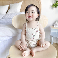 Load image into Gallery viewer, Baby Girls Flower Fruit Print Rompers Wholesale 220418411
