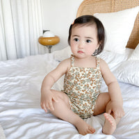 Load image into Gallery viewer, Baby Girls Flower Fruit Print Rompers Wholesale 220418411
