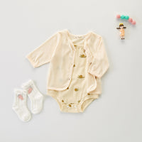 Load image into Gallery viewer, Baby Girls Flower Fruit Print Rompers Wholesale 220418411
