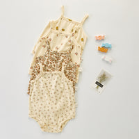 Load image into Gallery viewer, Baby Girls Flower Fruit Print Rompers Wholesale 220418411
