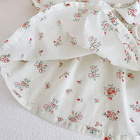 Load image into Gallery viewer, 2 Pieces Set Baby Kid Girls Flower Print Tops And Shorts Wholesale 220418427
