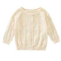 Load image into Gallery viewer, Baby Kid Girls Solid Color Crochet Cardigan Wholesale 220418431
