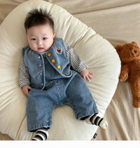 Load image into Gallery viewer, Baby Boys Animals Embroidered Vests Waistcoats Wholesale 220418464
