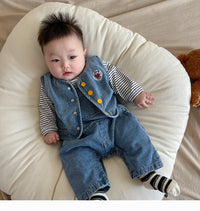 Load image into Gallery viewer, Baby Boys Animals Embroidered Vests Waistcoats Wholesale 220418464
