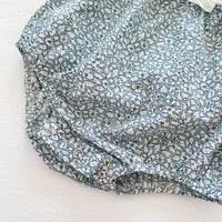 Load image into Gallery viewer, Baby Kid Girls Flower Print Rompers Dresses Wholesale 220418470
