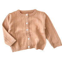 Load image into Gallery viewer, Baby Girls Solid Color Cardigan Wholesale 220418520
