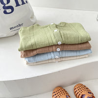 Load image into Gallery viewer, Baby Girls Solid Color Cardigan Wholesale 220418520
