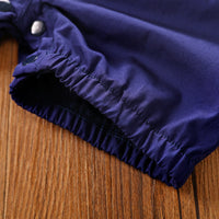 Load image into Gallery viewer, Baby Boys Striped Color-blocking Checked Bow Print Birthday Jumpsuits Wholesale 220418552
