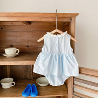 Load image into Gallery viewer, Baby Girls Love heart Print Rompers Wholesale 220418570
