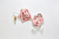 Load image into Gallery viewer, Baby Girls Love heart Crochet Print Cardigan Rompers Wholesale 22041858
