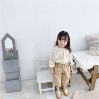 Load image into Gallery viewer, Baby Kid Girls Solid Color Pants Wholesale 22041866
