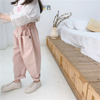 Load image into Gallery viewer, Baby Kid Girls Solid Color Pants Wholesale 22041866
