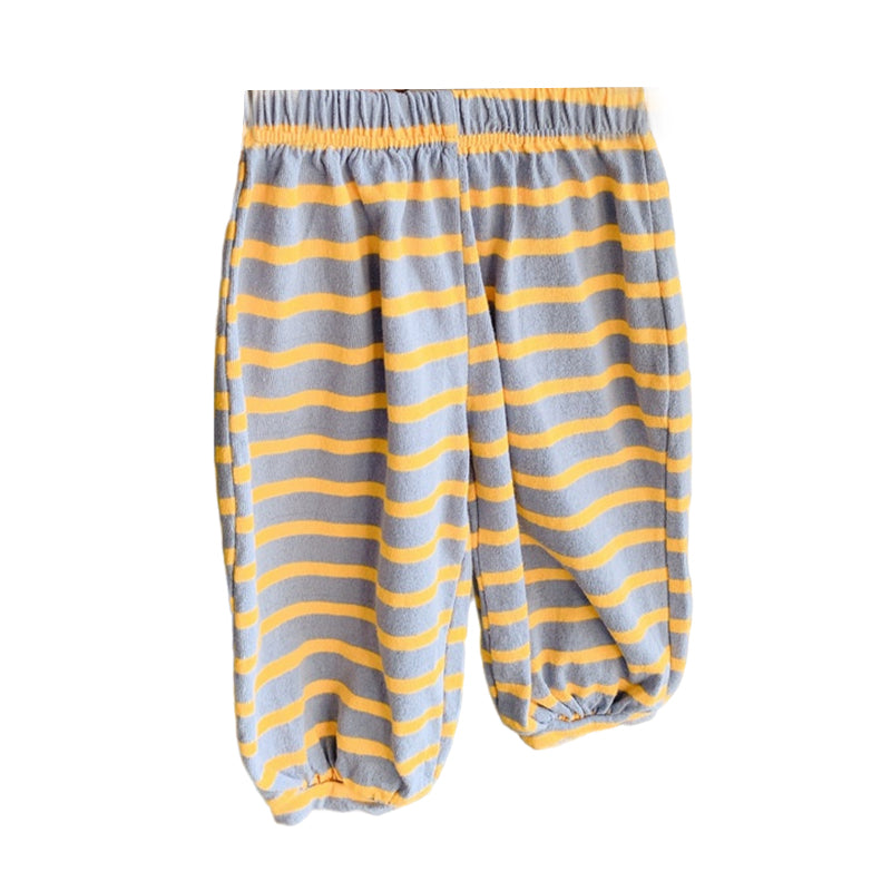 Baby Kid Girls Boys Striped Color-blocking Pants Wholesale 22041867