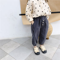 Load image into Gallery viewer, Baby Kid Girls Solid Color Pants Wholesale 22041871
