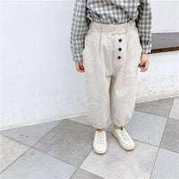 Load image into Gallery viewer, Baby Kid Girls Solid Color Pants Wholesale 22041871
