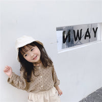 Load image into Gallery viewer, Baby Kid Girls Polka dots Print Tops Wholesale 22041874
