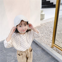 Load image into Gallery viewer, Baby Kid Girls Polka dots Print Tops Wholesale 22041874
