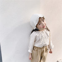 Load image into Gallery viewer, Baby Kid Girls Polka dots Print Tops Wholesale 22041874
