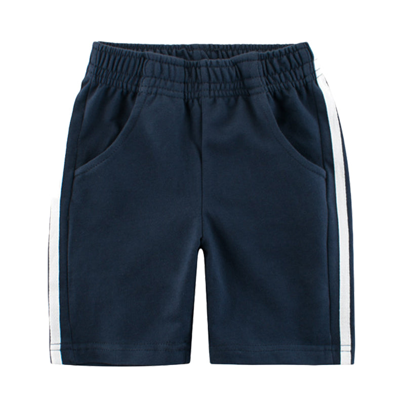 Baby Kid Unisex Solid Color Shorts Wholesale 22041888