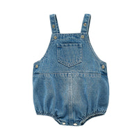 Load image into Gallery viewer, Baby Kid Unisex Solid Color Rompers Wholesale 22041898
