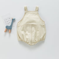 Load image into Gallery viewer, Baby Kid Unisex Solid Color Rompers Wholesale 22041898
