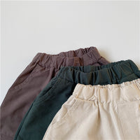 Load image into Gallery viewer, Baby Kid Unisex Solid Color Pants Wholesale 220419110
