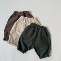 Load image into Gallery viewer, Baby Kid Unisex Solid Color Pants Wholesale 220419110
