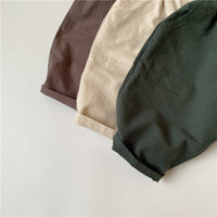 Load image into Gallery viewer, Baby Kid Unisex Solid Color Pants Wholesale 220419110
