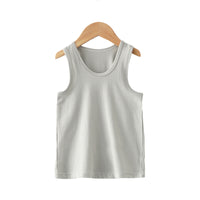 Load image into Gallery viewer, Baby Kid Unisex Solid Color Tank Tops Wholesale 22041917
