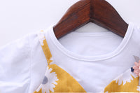 Load image into Gallery viewer, Baby Kid Girls Color-blocking Flower Print Dresses Wholesale 22041918
