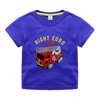 Load image into Gallery viewer, Baby Kid Big Kid Boys Letters Car Print T-Shirts Wholesale 22041925
