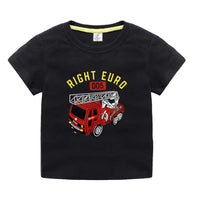 Load image into Gallery viewer, Baby Kid Big Kid Boys Letters Car Print T-Shirts Wholesale 22041925
