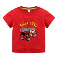 Load image into Gallery viewer, Baby Kid Big Kid Boys Letters Car Print T-Shirts Wholesale 22041925
